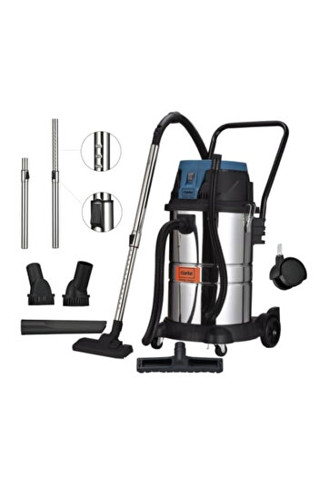 Clarke Wet & Dry Vacuum Cleaner 80L Triple Motor Industrial Heavy Duty Powerful Suction