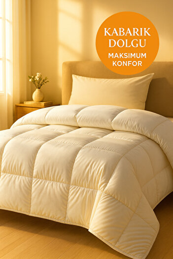 HİG HOME LuxeSleep Односпальне ковдру з мікрофібри – 4 сезони, не викликає потовиділення, надзвичайно м'яке, як пташине пір'я
