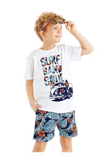 MSHB&G Boy's Surf Summer T-shirt and Shorts Set