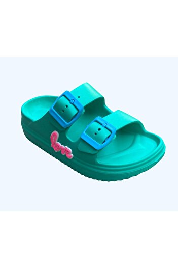 Riva Double Buckle Beach-Pool-Garden-Vacation-Daily Outdoor Sticker Children's Slippers