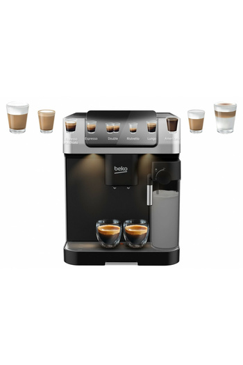 Beko Espressor automat Beko CaffeExperto CEG7304X, 1350 W, presiune 19 bar, capacitate 2 l