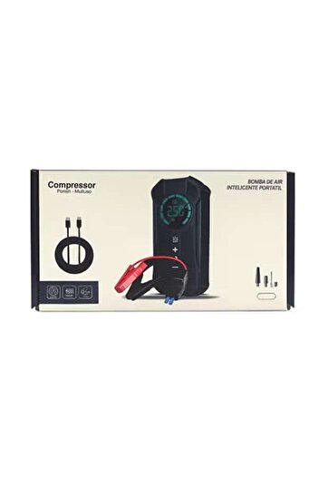 AGD Car Starter Device with 2500 mAh Power Bank and 150 PSI Tire Inflator