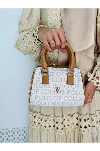 Çanta Trend Polo of Colors Women's Handbag with Crossbody Strap