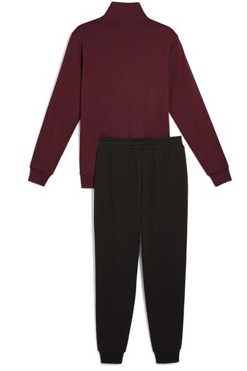 Puma Ess Sweat Suit 684848 Men's Casual Tracksuit Set Bordo
