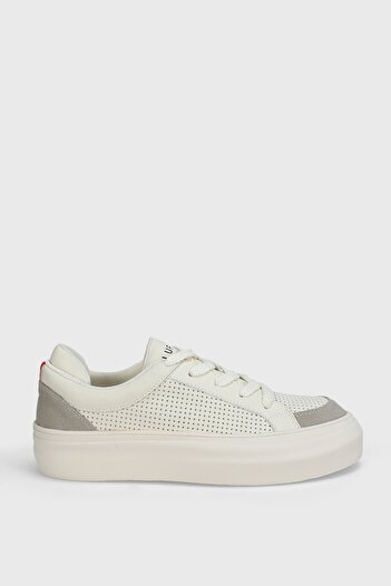 Lufian 111230259 Allan Sneaker Men's Leather Shoes White