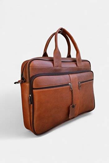 Lederax Genuine Leather Briefcase Laptop Bag Ld602