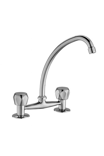 remer Baterie de bucătărie Rubinetterie 1000-2000 14Y, control dublu, gura înaltă, durabilă în utilizare