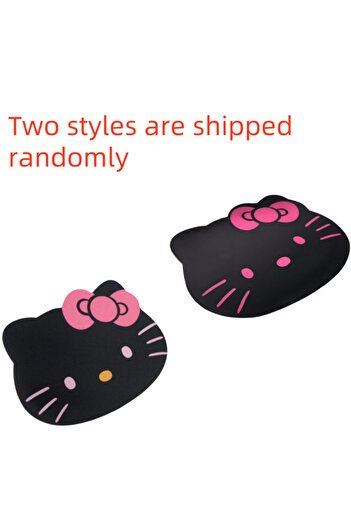 Miniso black hellokitty 1pc Hello Kitty Mouse Pad, Adorable Cartoon Desk Mat, Pink Kawaiiomputer Accessorie