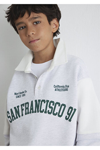 Mavi San Francisco Gray Sweatshirt 6S10123-88467