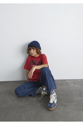 Mavi Athleisure Printed Red Boy's T-Shirt M6610358-85905
