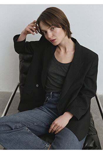 Mavi Striped Blazer 1110519-85353
