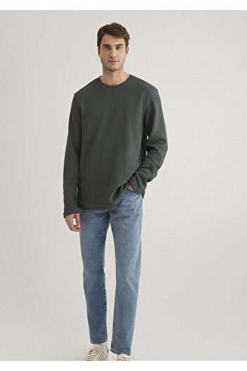 Mavi Anthracite Color Regular Fit Sweatshirt - 0611925 -71598