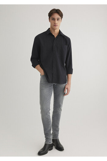Mavi Checked Black Liyosel Shirt Regular Fit / Regular Fit 0211444 -89584