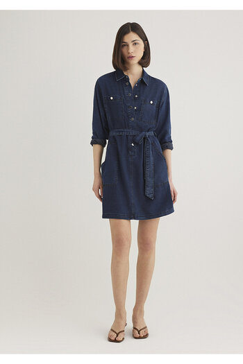 Mavi Women's Navy Blue m 1310541 -87815 Bridget Dress