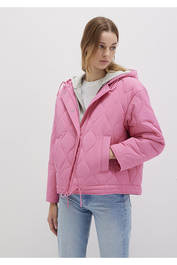 Mavi Quilted Waist Lace Pink Jacket Oversize / Wide Cut1110323-86413
