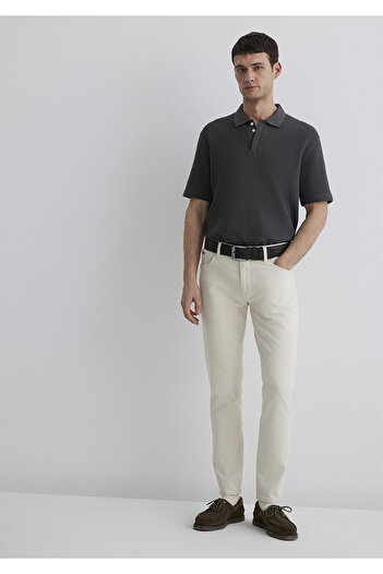 Mavi Milan Classic Denim Ecru Jean Trousers 0081087654