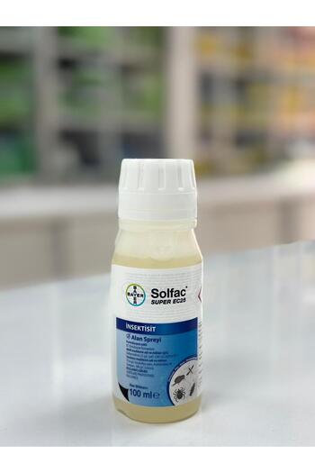 Bayer Solfac Ec 25 Haşere Ilacı 100 ml Hamam Böceği ,pire, Kene Bit, Sivrisinek, Karasinek ,tatarcık