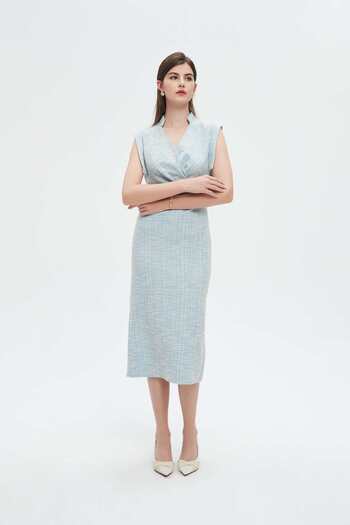 Nichii Sleeveless Midi Dress for Women