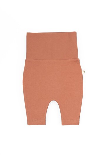 Little Gusto High Waist Trousers Baby Pink Organic Cotton