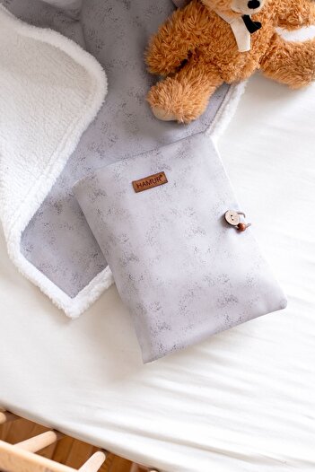 HAMUR Mother Baby Care Bag Newborn Changing Organizer Bag Organizer Solid Gray