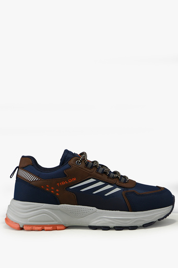 Tiglon Velon Navy Blue Water Resistant Men's Outdoor Shoes