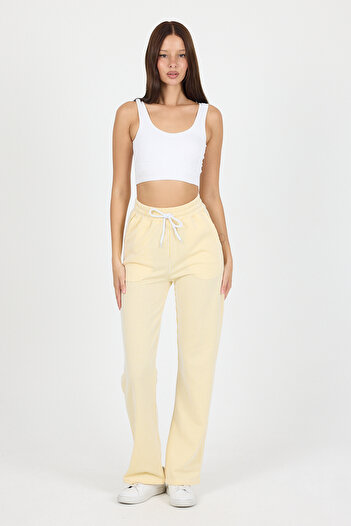 Miyalon Women S Waterway Striped Elasticated Wide Leg Pants Sweatpants – Summer Relaxed Style and Casual Chic