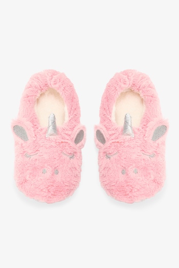 Penti Light Pink Unicorn House Shoes