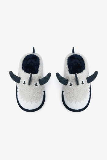 Penti Light Gray Boy's Shark Embroidery Detailed Oypatik