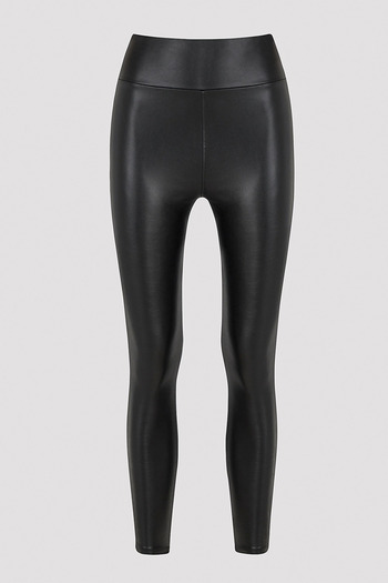 Penti Μαύρο θερμικό καλσόν Leather Look