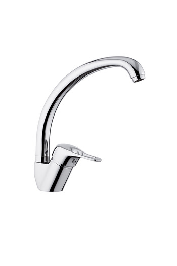 remer Baterie bucătărie Rubinetterie Kitchen K42, monocomandă, finisaj cromat, pipă pivotantă înaltă