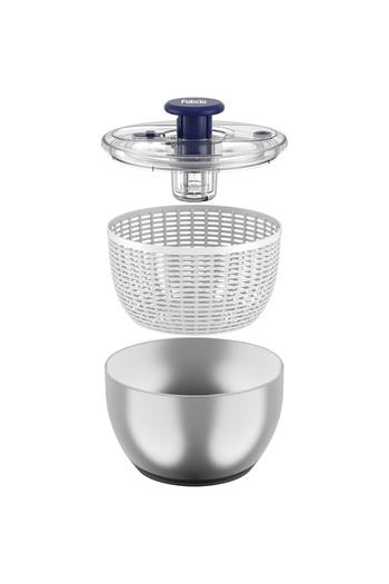 Fabcio Magicmom Salad Spinner Set (Steel)