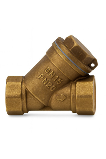 remer Filter "Y" Rubinetterie Minutery 389112, 1" 1/2, internal thread, sieve 400 microns, 20 bars