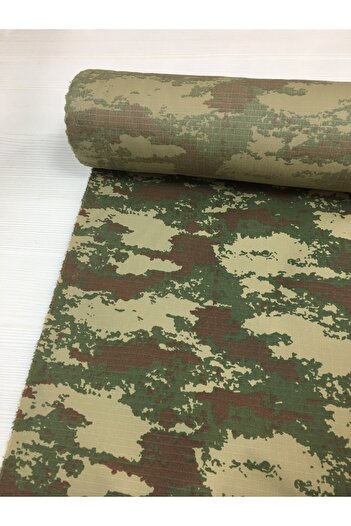 Renk Tekstil Metrelik KAMUFLAJ KUMAŞ Ripstop Orijinal Askeri Kumaş - Araç Çadırı - Branda - Av Kıyafetleri