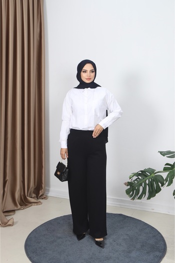 NİSUM MODA Mercerized Trousers