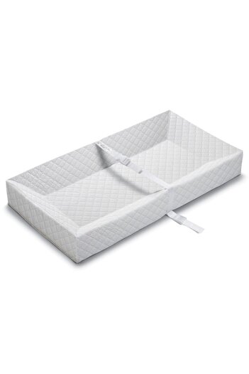 Ingenuity Summer by - 4-Sided Changing Pad with Belt & Strap, Ages 0–24 Months