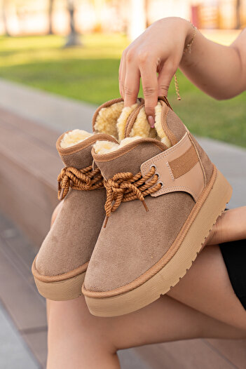 ACMZ SHOES ΓΥΝΑΙΚΕΙΑ ΜΠΟΤΑΚΙΑ ΜΕ ΚΟΡΔΟΝΙΑ