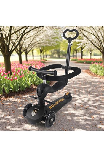 OEM 4-in-1 Transformable Scooter into Tricycle with Adjustable Parental Handle