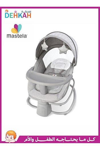Mastela Mastela 4-in-1 Baby and Infant Rocker with Feeding Holder and Smart App