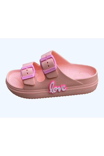 Riva Double Buckle Beach-Pool-Garden-Vacation-Daily Outdoor Sticker Children's Slippers