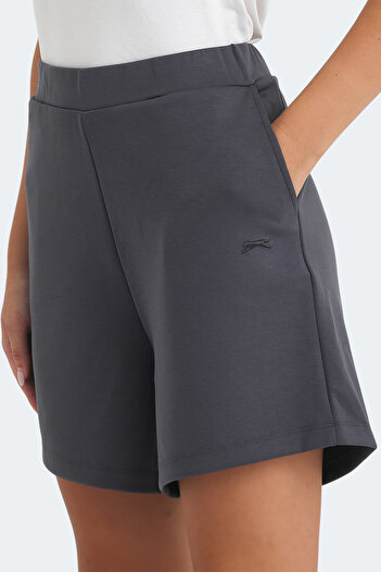 Slazenger Vıdar Women's Shorts Dark Gray
