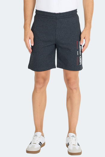 Slazenger Nebo I Men's Dark Gray Shorts with Pockets