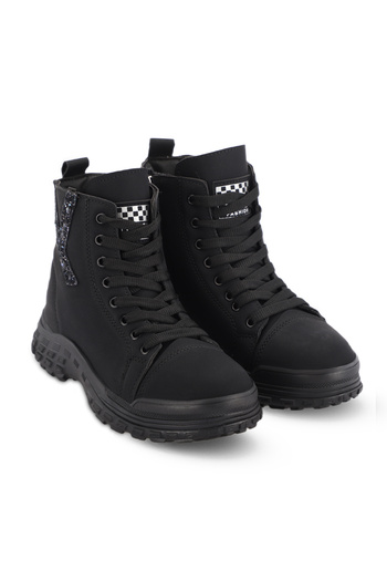 Esem Black Nubuck Herut Women's Boots