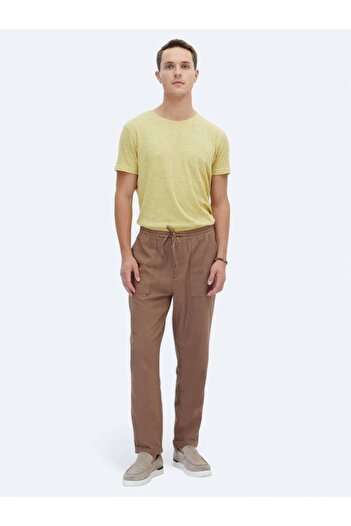 Kip Light Mink Woven - Jogging Fit Casual Trousers