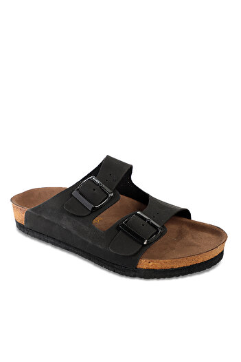 Slazenger Lens Women's Slippers Black Nubuck Sa11sk013