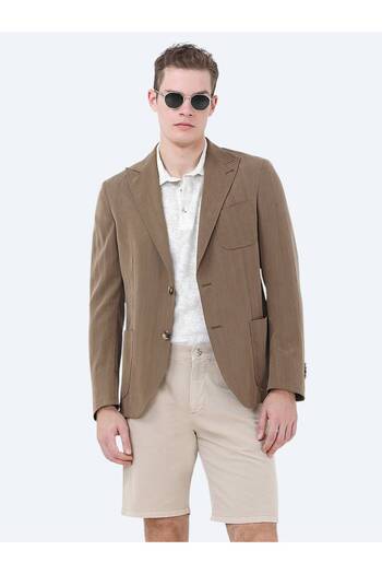 Kip Mink Plain Modern Fit Jacket