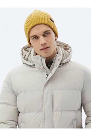 Kip Taş Regular Fit Casual Dokuma Mont