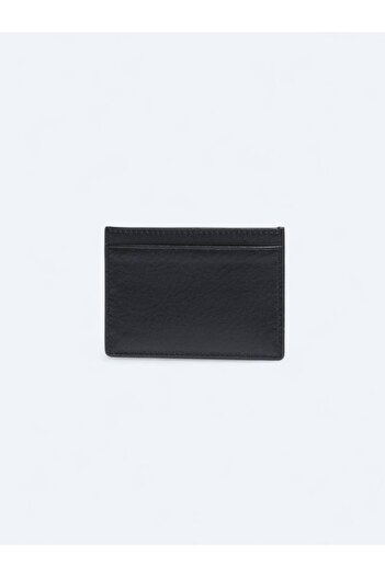 Kip Black Leather Card Holder