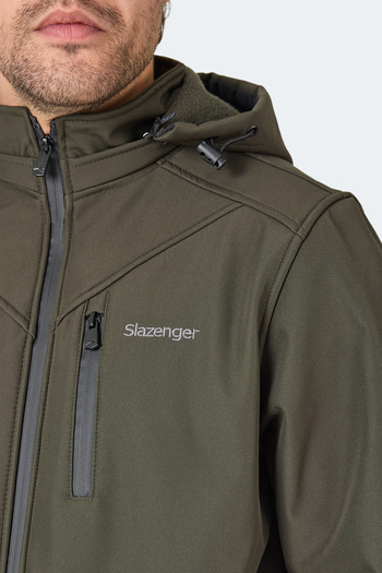 Slazenger Ha-yun Men's Jacket & Coat Khaki