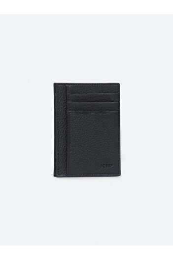 Kip Black Leather Card Holder