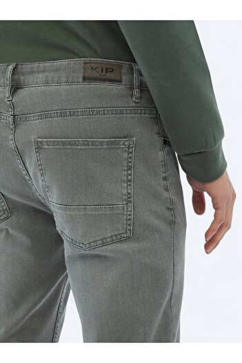 Kip Vizon Slim Fit Denim Pamuk Karışımlı Pantolon